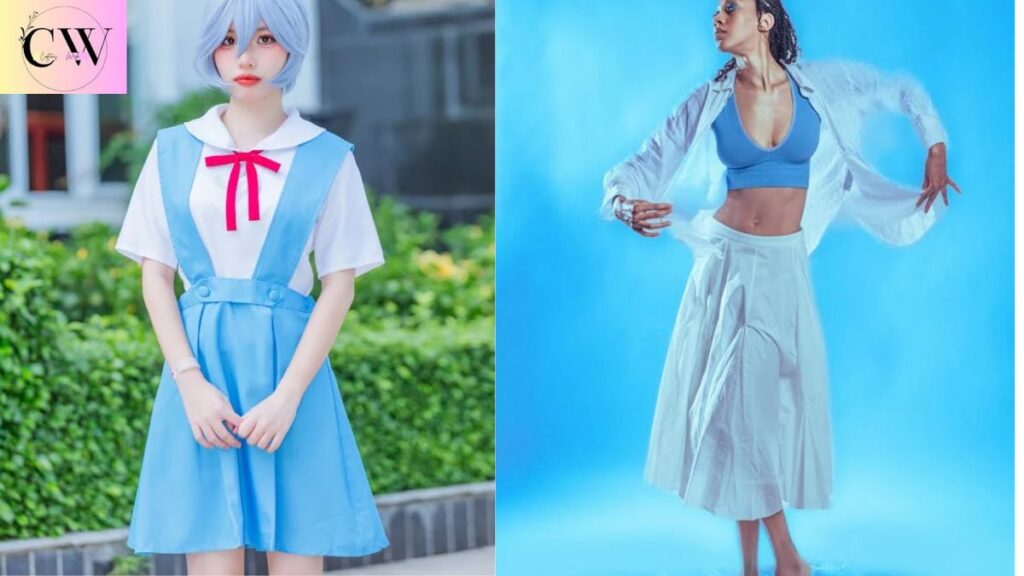 short_captions_for_blue_dress