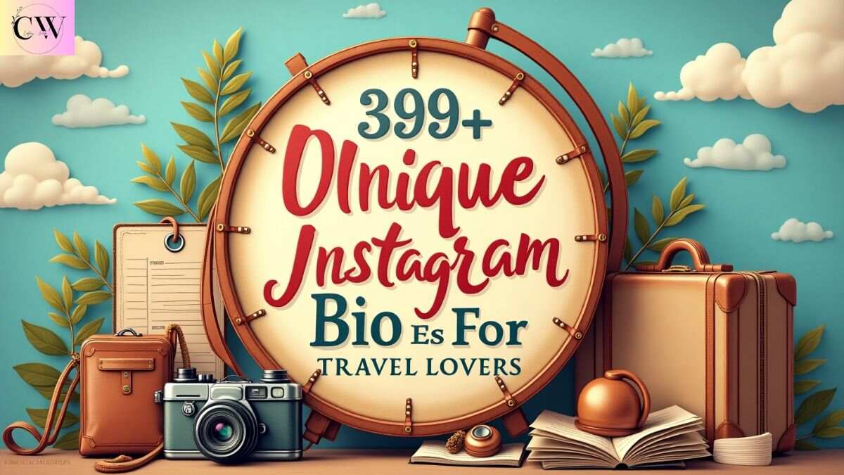 399+ Unique Instagram Bio For Travel Lovers! [2025]